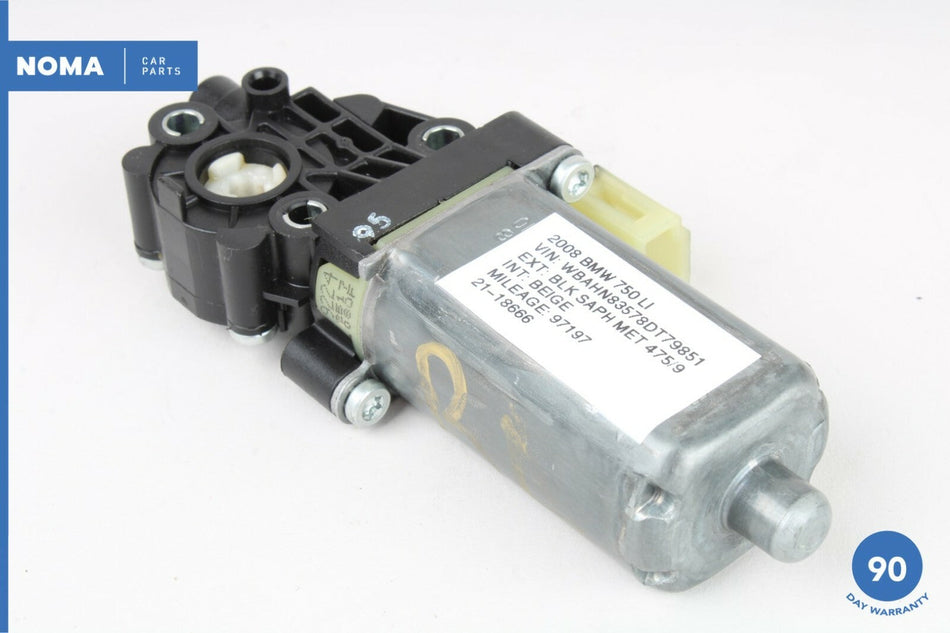 01-08 BMW 750Li E66 Rear Left Driver Side Door Window Roller Blind Motor OEM
