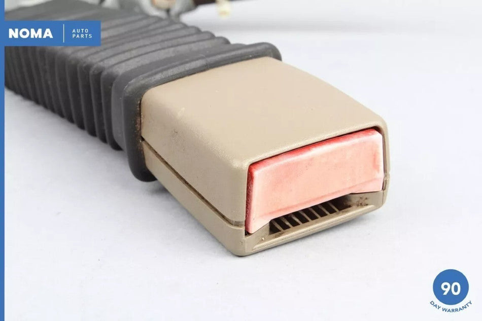 03-10 Jaguar X204 S-Type XK XF  Right Passenger Side Seat Belt Buckle Beige OEM