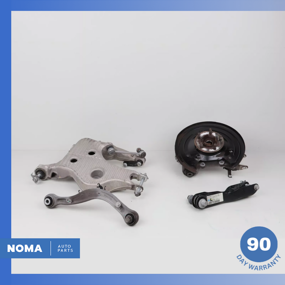 14-20 Range Rover Sport L494 Rear Left Side Knuckle Assembly w/ Arm Set OEM