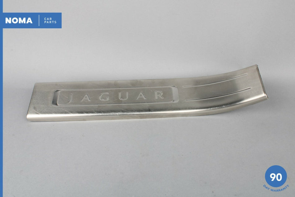 10-13 Jaguar X351 XJ XJL LWB Rear Left Door Tread Scuff Plate AW93F13245BD OEM