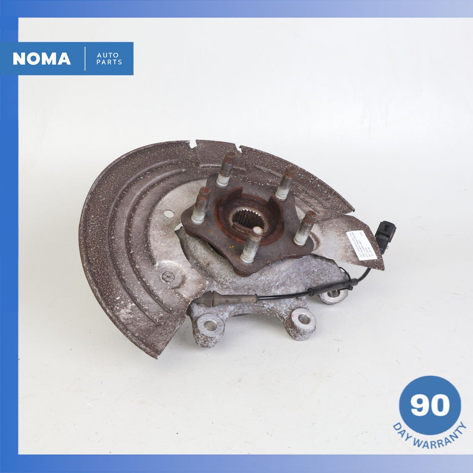 09-19 Jaguar X351 XJ XK XF Rear Left Side Spindle Knuckle Hub w/Shield OEM