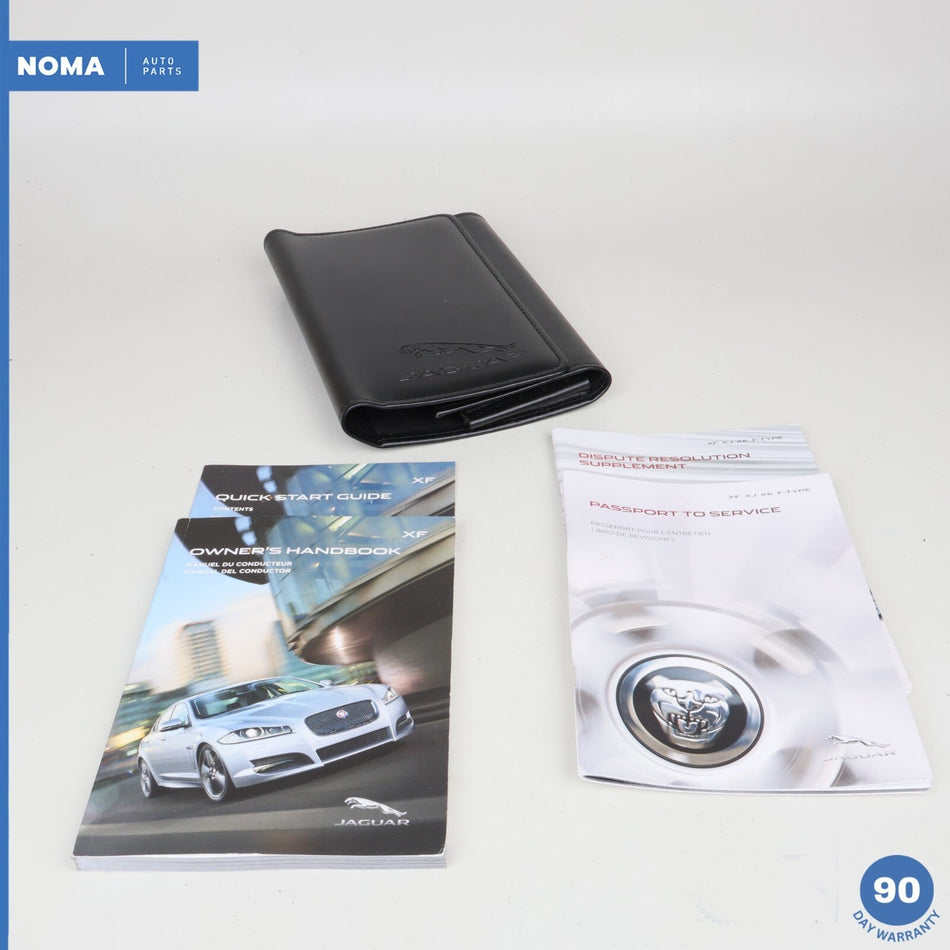 2015 Jaguar XF X250 Owner's Handbook & Passport & Guide Book w/ Folder OEM