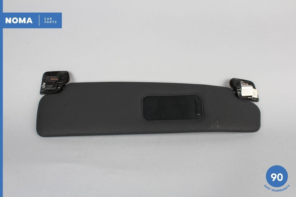 03-08 BMW E85 Z4 Right Passenger Side Sun Visor w/ Vanity Mirror Black OEM
