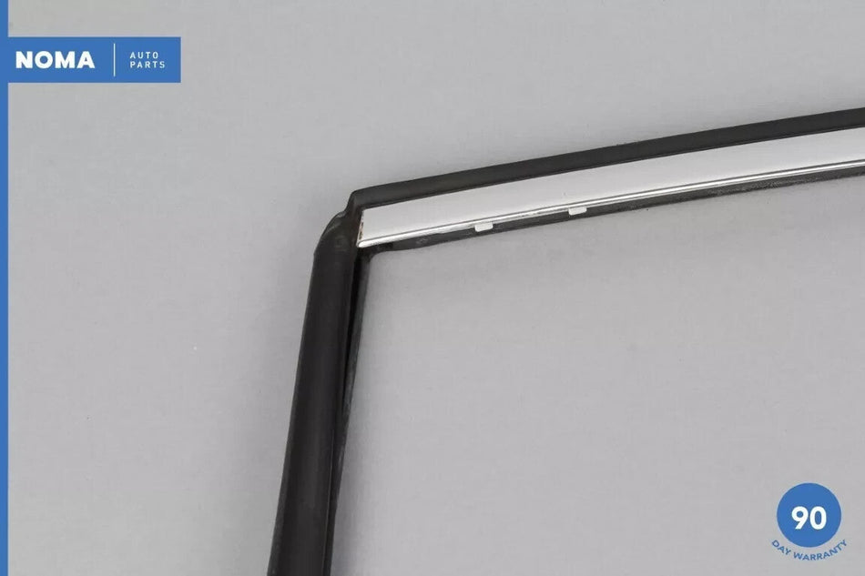 09-15 Jaguar X250 XF XFR Rear Left Side Door Window Exterior Molding w/ Seal OEM