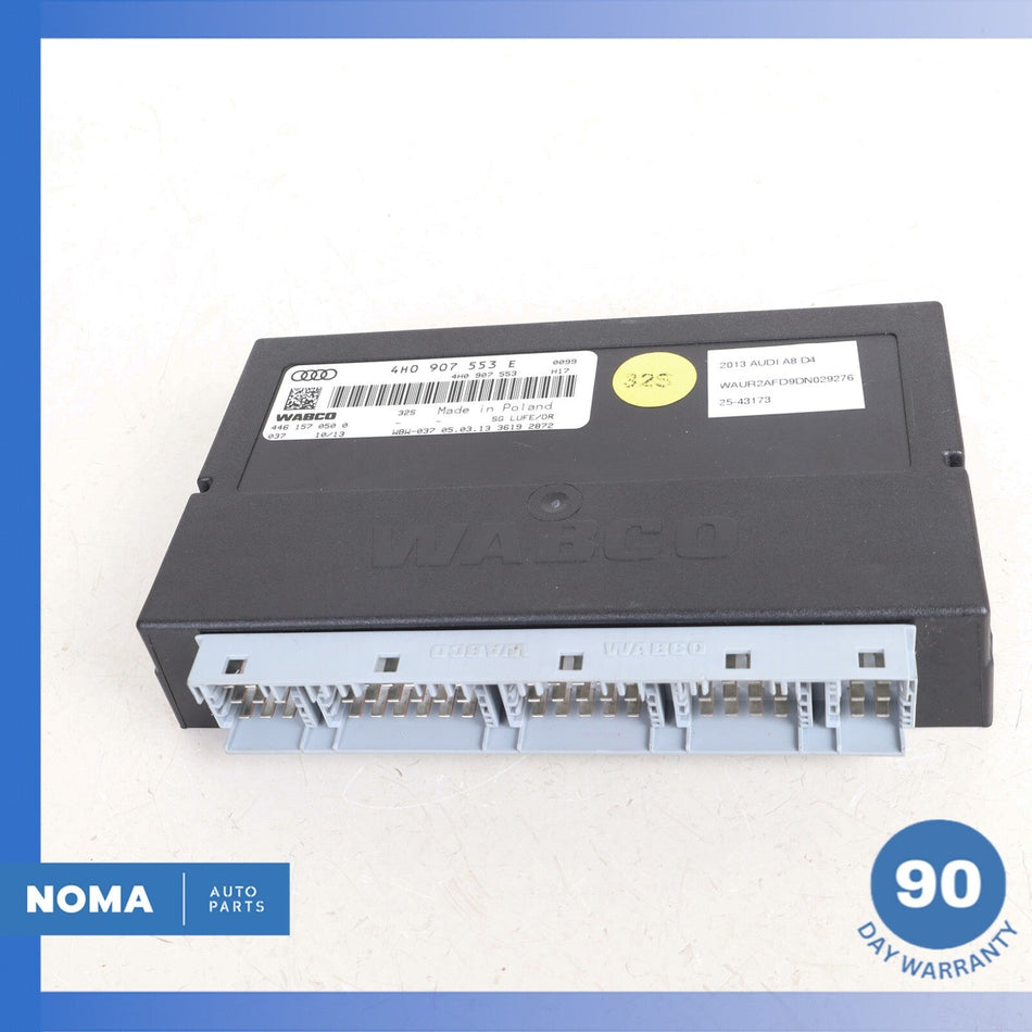 11-14 Audi D4 A8 S8 Adaptive Air Ride Suspension Camera Module 4H0907553E OEM