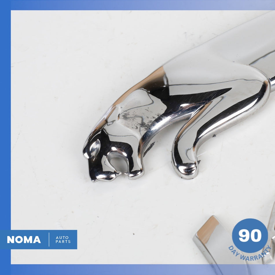 14-19 Jaguar X351 XJ AWD 3.0L Rear Trunk Emblem Logo Badge Set OEM