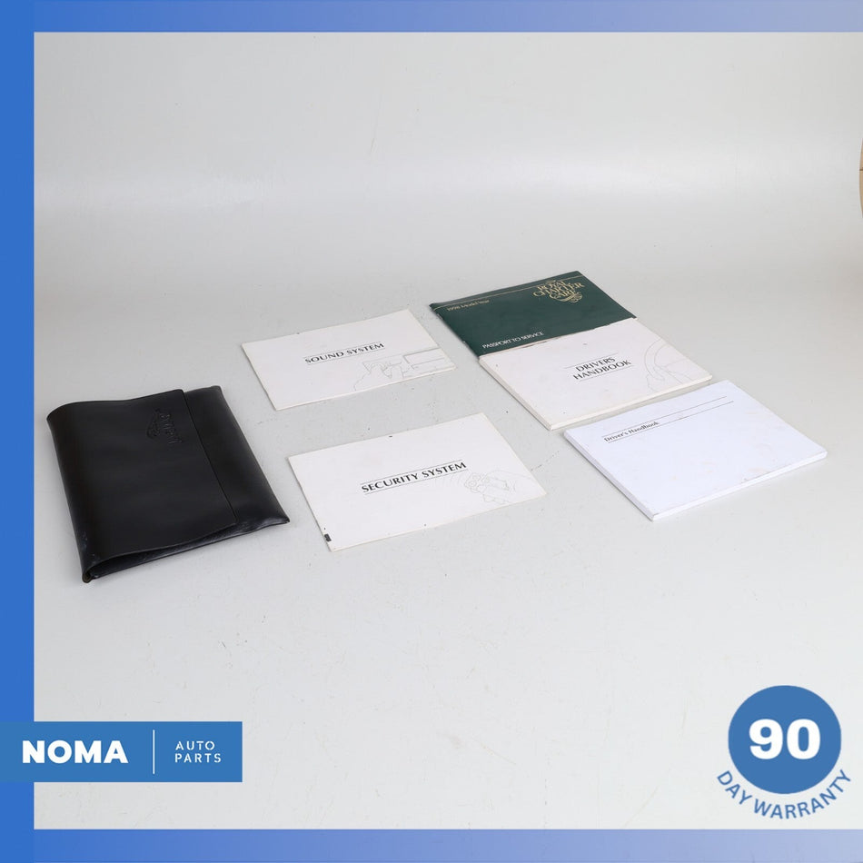 1998 Jaguar X308 XJR Owner's Operator's Manual Book Assembly OEM