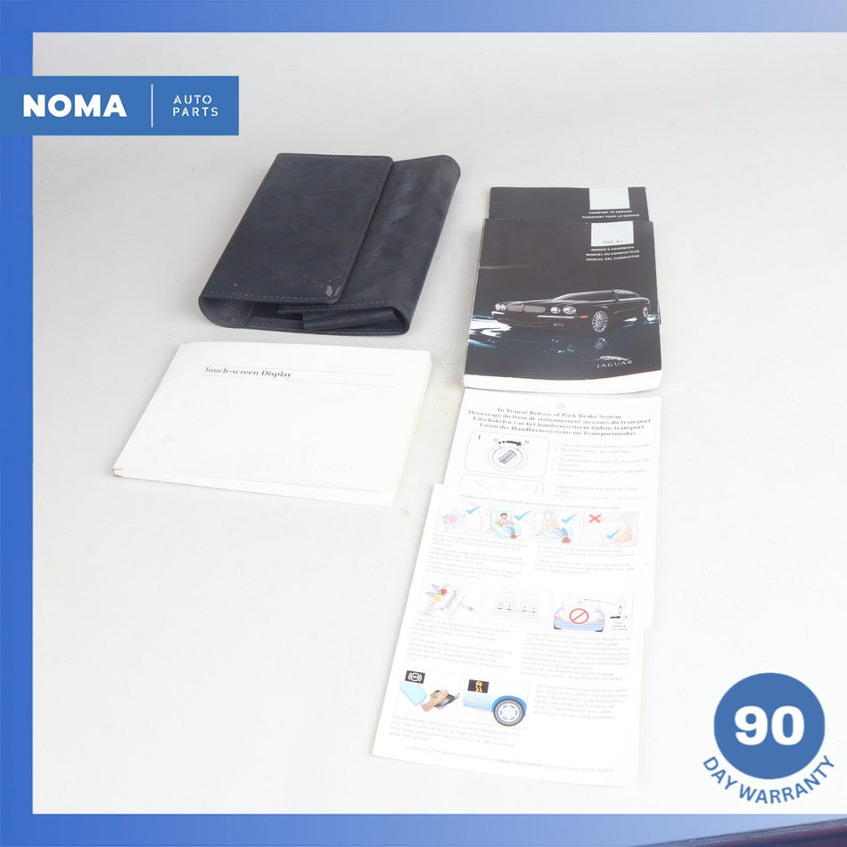 2005 Jaguar XJ8 X350 Owner Driver's Handbook & Service Passport w/ Wallet OEM