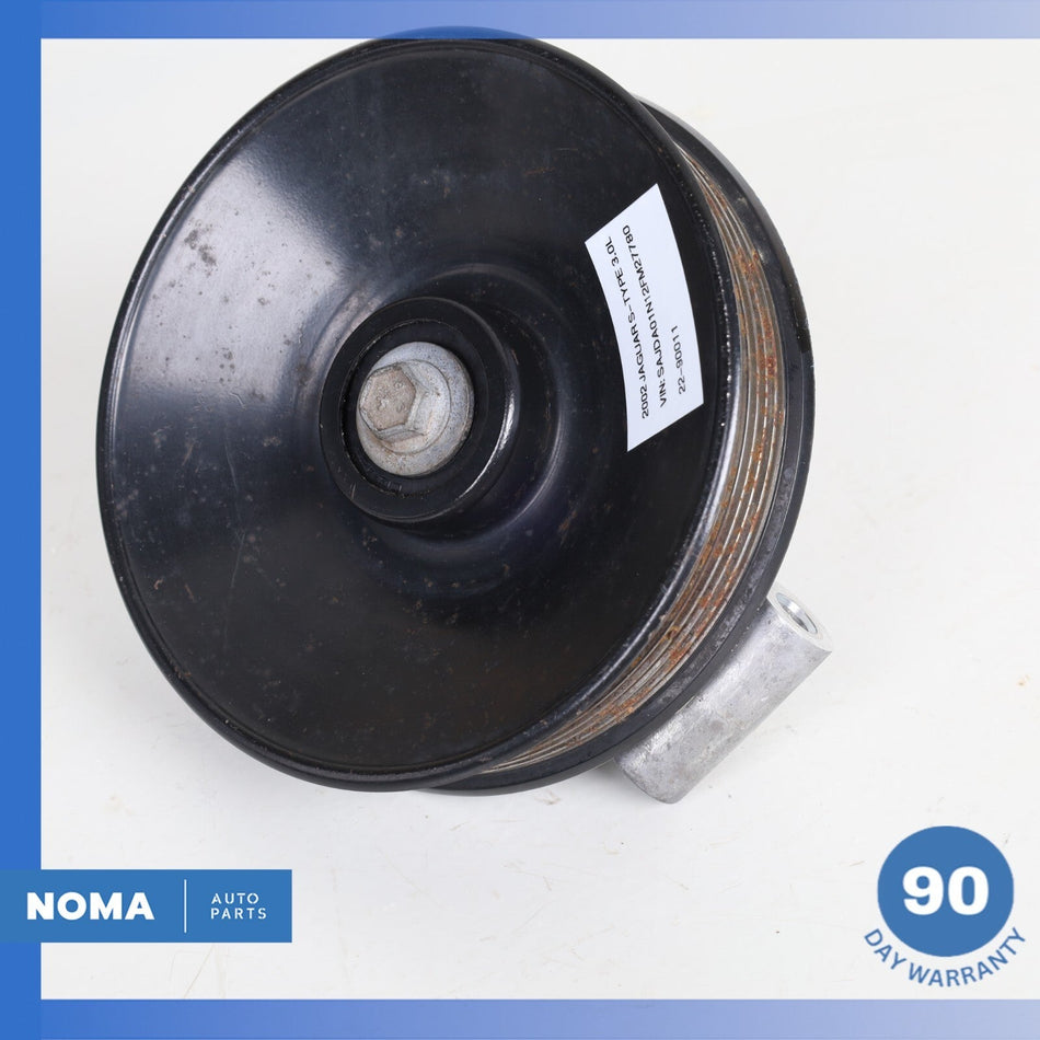 01-03 Jaguar X200 S-Type 3.0L Engine Motor Drive Belt Pulley w/ Bracket OEM