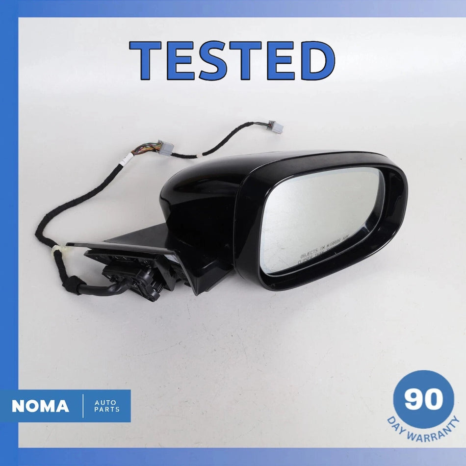 10-15 Jaguar X150 XKR XK Right Passenger Rear View Door Mirror Black OEM