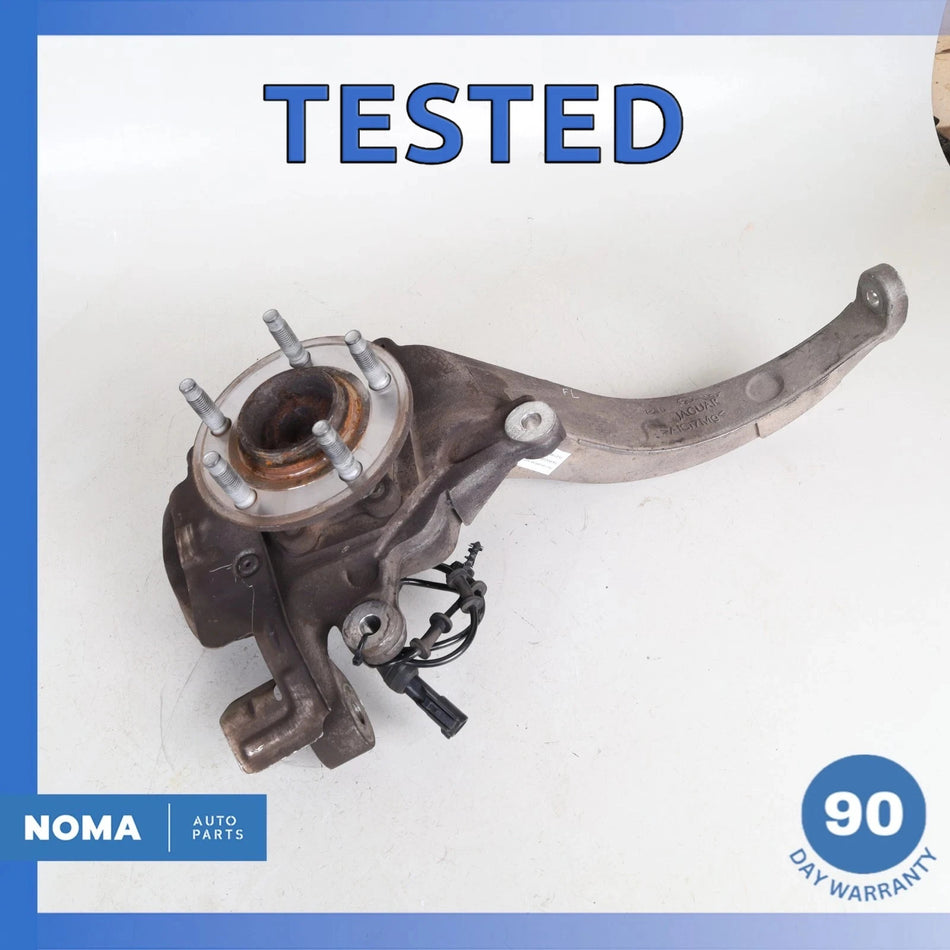 10-19 Jaguar X351 XJ XJR Front Left Driver Side Spindle Knuckle Hub OEM
