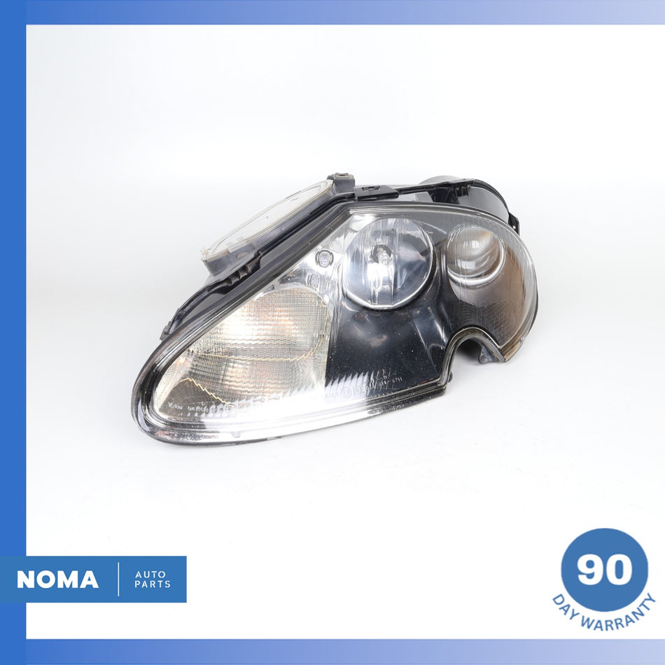 03-06 Jaguar X100 XK8 XKR Left Side Headlight Lamp Xenon HID Black Back OEM