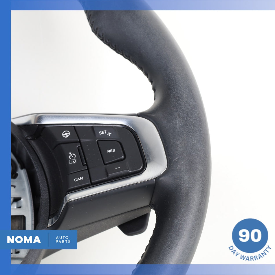 16-21 Jaguar X761 F-Pace XF XE Base Steering Wheel w/ Paddle Shifters OEM