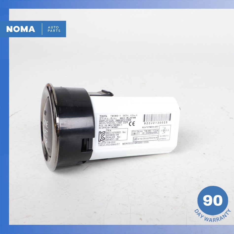 2012 Lexus USF40 LS460 Push Start Ignition Button 8961150013 OEM