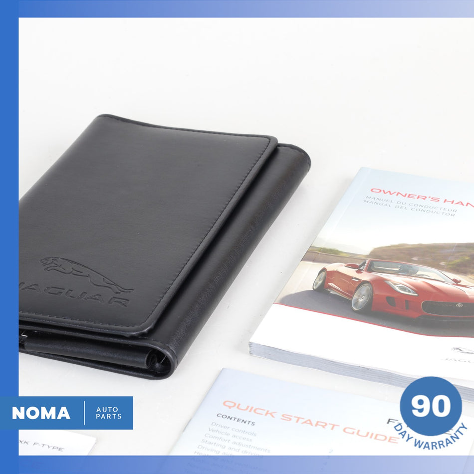 2014 Jaguar X152 F-Type Owner's Operator Maintenance Manual Book OEM