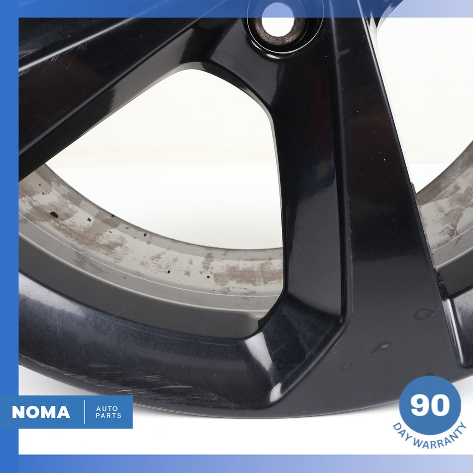 17-24 Jaguar X761 F-Pace Fan 8.5 x R19 19" Wheel Rim Black HK8M1007LA OEM