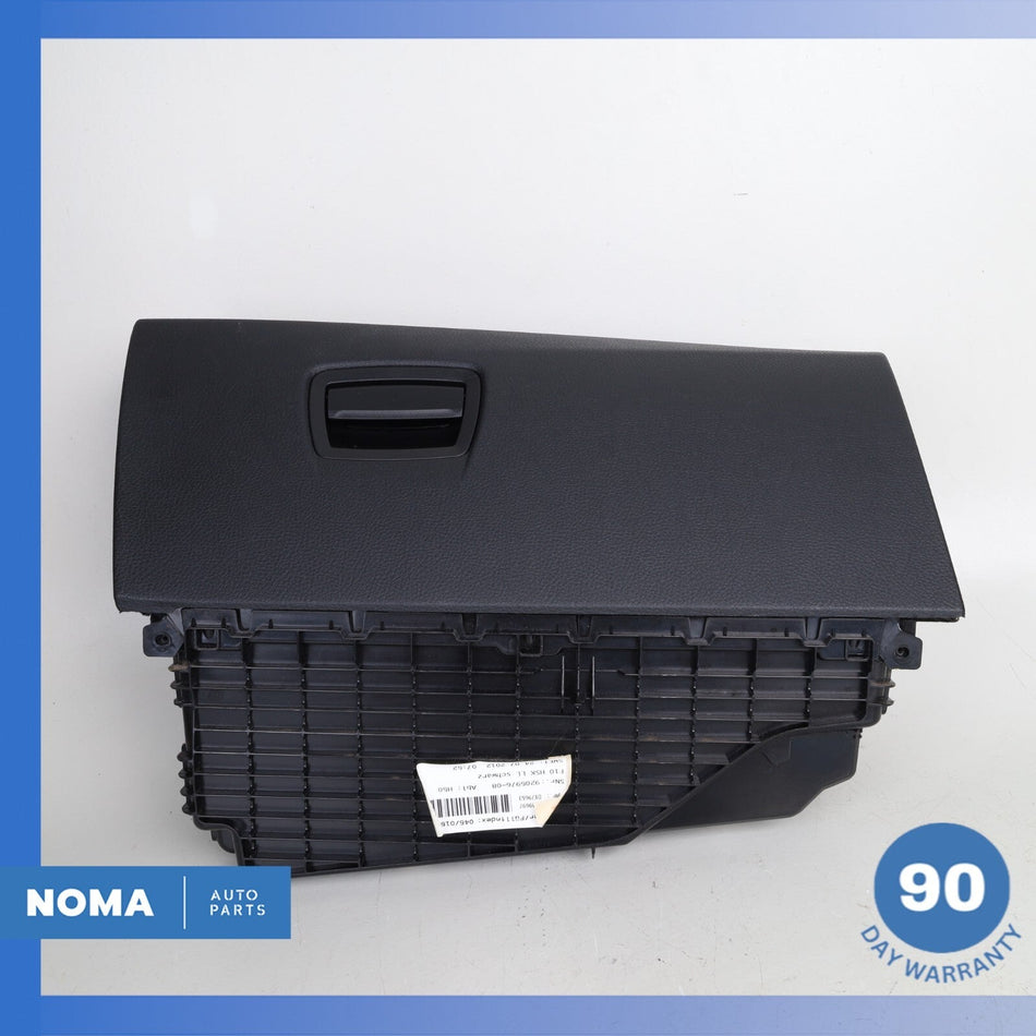 11-16 BMW F10 550i 535i 528i Dashboard Glove Box Compartment Black OEM