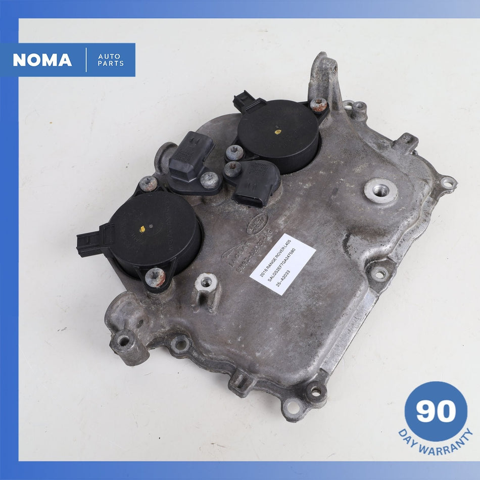 10-23 Range Rover L405 L494 XJ XF Left Side Engine Timing Chain Cover OEM
