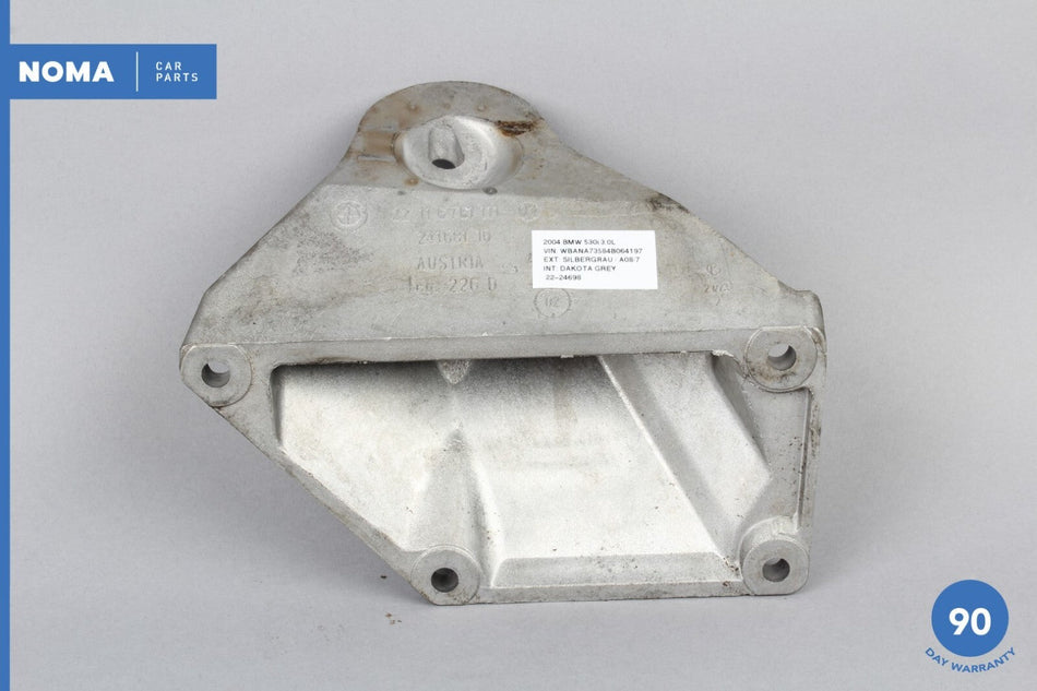 04-05 BMW E60 530i Front Left Side Engine Motor Support Bracket 22116761111 OEM