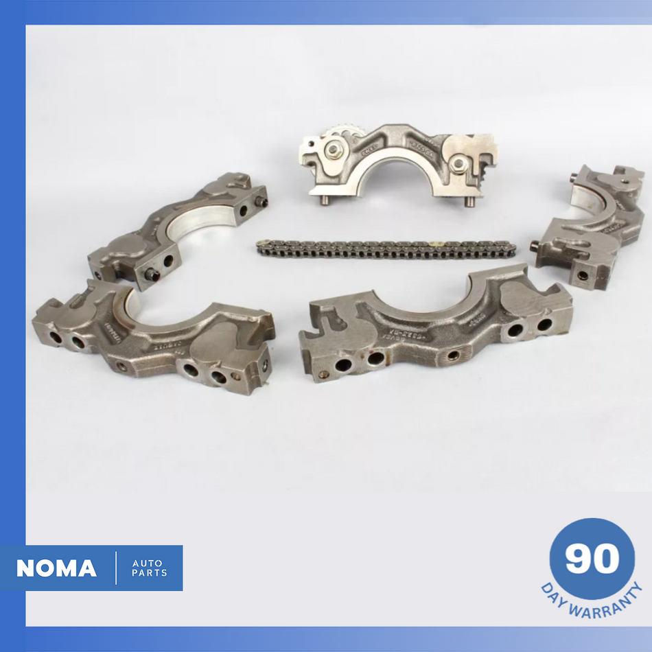 13-19 Jaguar XJ XJL X351 3.0L Rear Balancer Weight Chain Set DX236268AA OEM