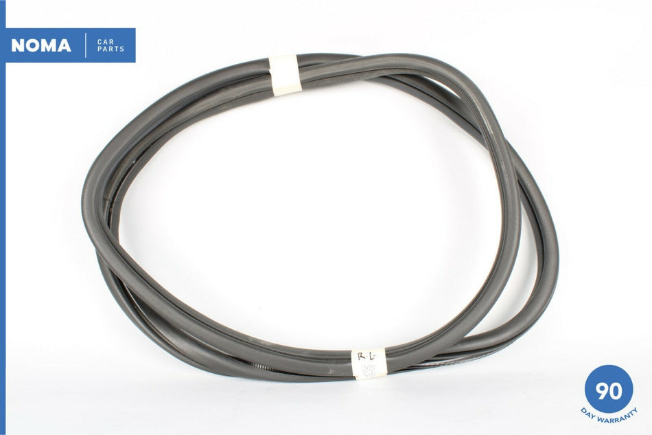 04-08 Jaguar S-Type X204 Rear Left Driver Side Door Weatherstrip Seal OEM