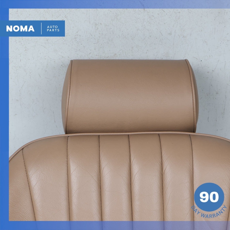 86-92 Jaguar XJ40 XJ6 Front Left Driver Seat Top Upper Cushion Beige OEM