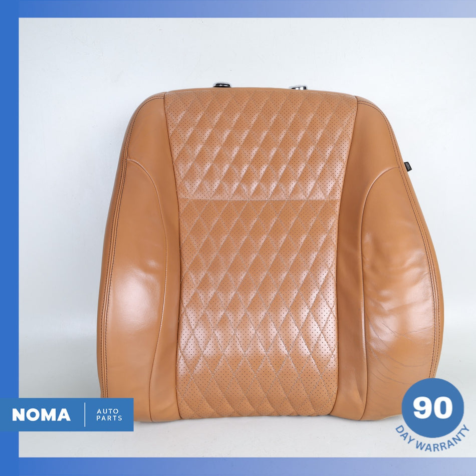 14-19 Jaguar X351 XJL XJR Front Left Driver Top Upper Seat Cushion Brown OEM