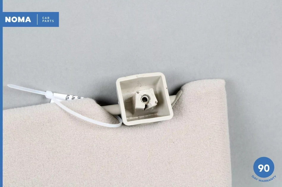 98-03 Jaguar X308 XJ8 XJR VDP Right Passenger Side Sun Visor Shade Beige OEM