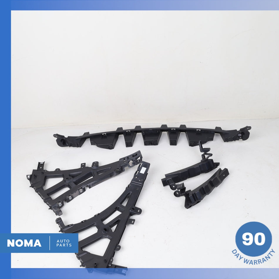17-23 Jaguar X761 F-Pace Rear Bumper Mount Support Bracket Set HK8317E855AC OEM