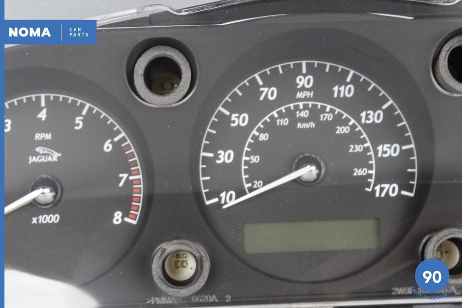 04-07 Jaguar XJ8 VDP X350 Instrument Speedometer Gauge Cluster 2W9F10849AN OEM