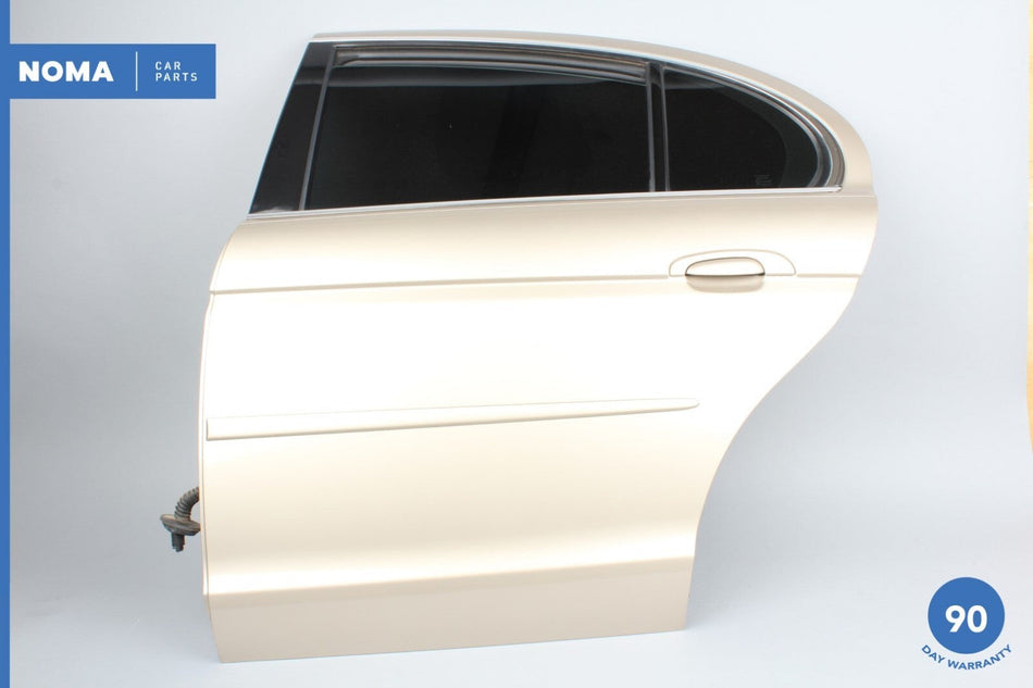 03-08 Jaguar S-Type X202 Rear Left Side Door Shell Panel w/ Window SEC OEM
