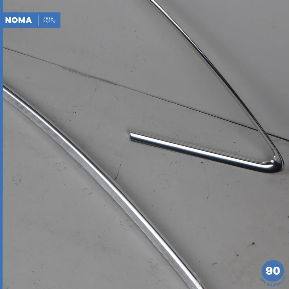 09-16 Audi A4 Quattro B8 Roof Left & Right Molding Set 8K5853703G Chrome OEM