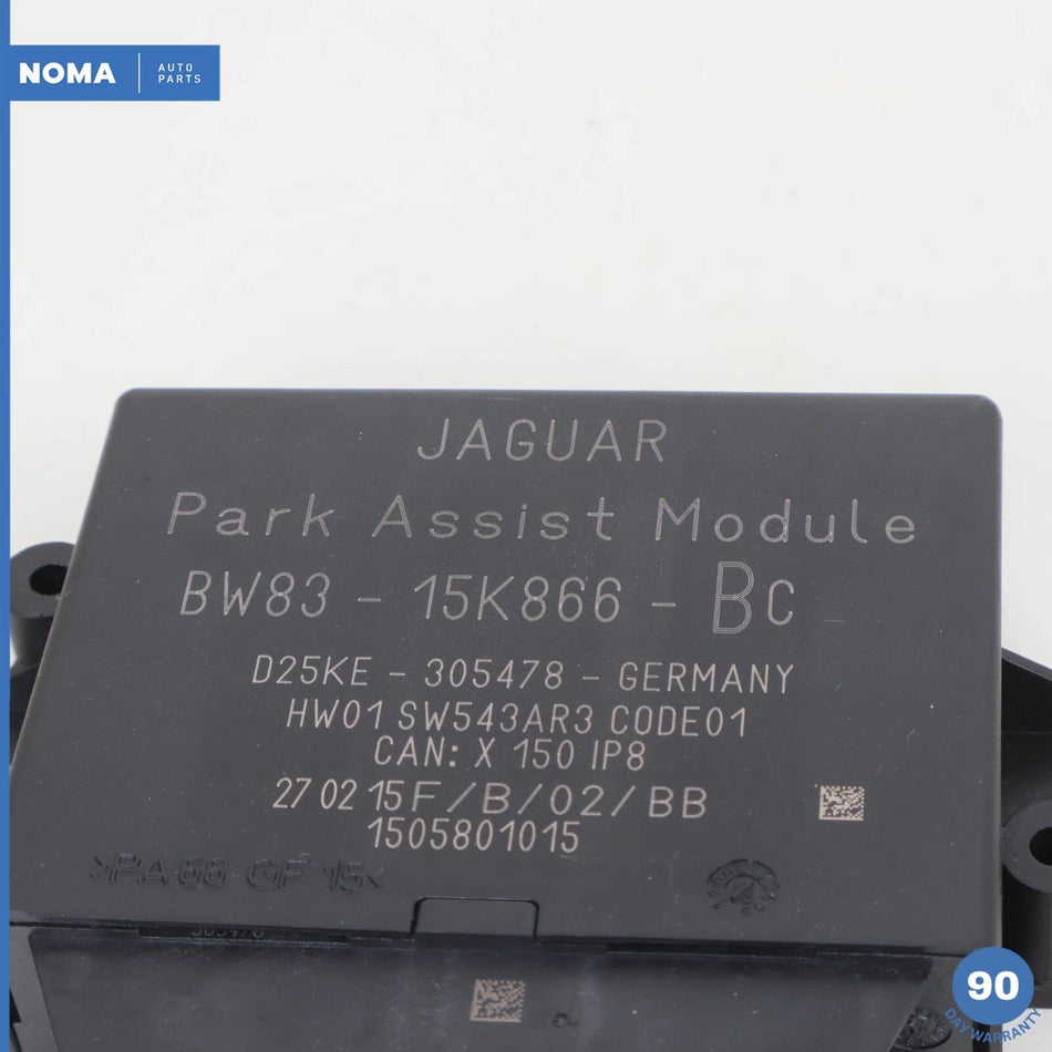 2015 Jaguar X250 XF Parking Aid Control Module Unit BW8315K866BC OEM