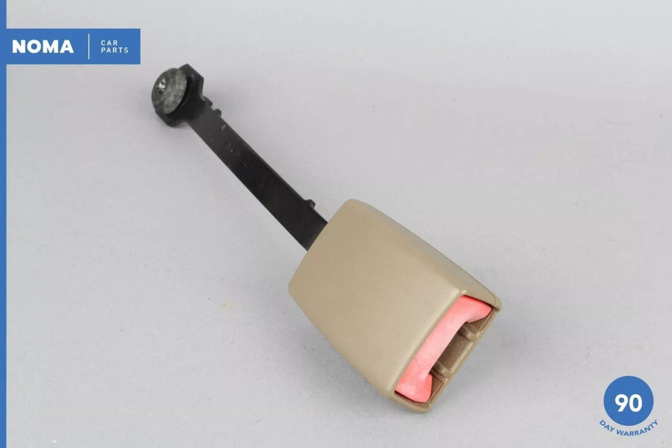 98-99 Jaguar X308 XJ8 XJR VDP Front Right Seat Belt Buckle Beige HNC7012BD OEM