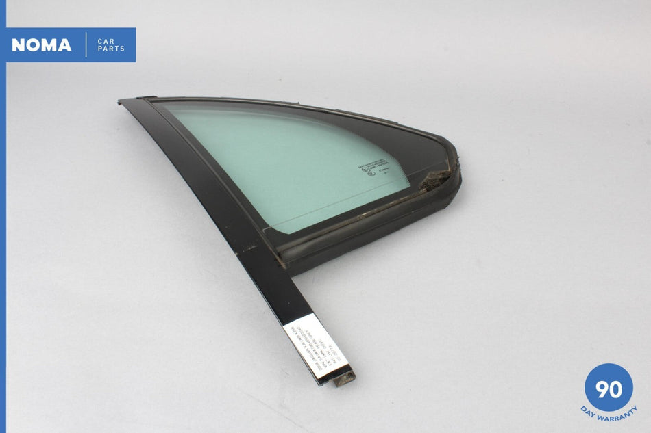 04-09 Jaguar XJ8 XJR VDP X350 X358 Rear Left Side Quarter Door Window Glass OEM