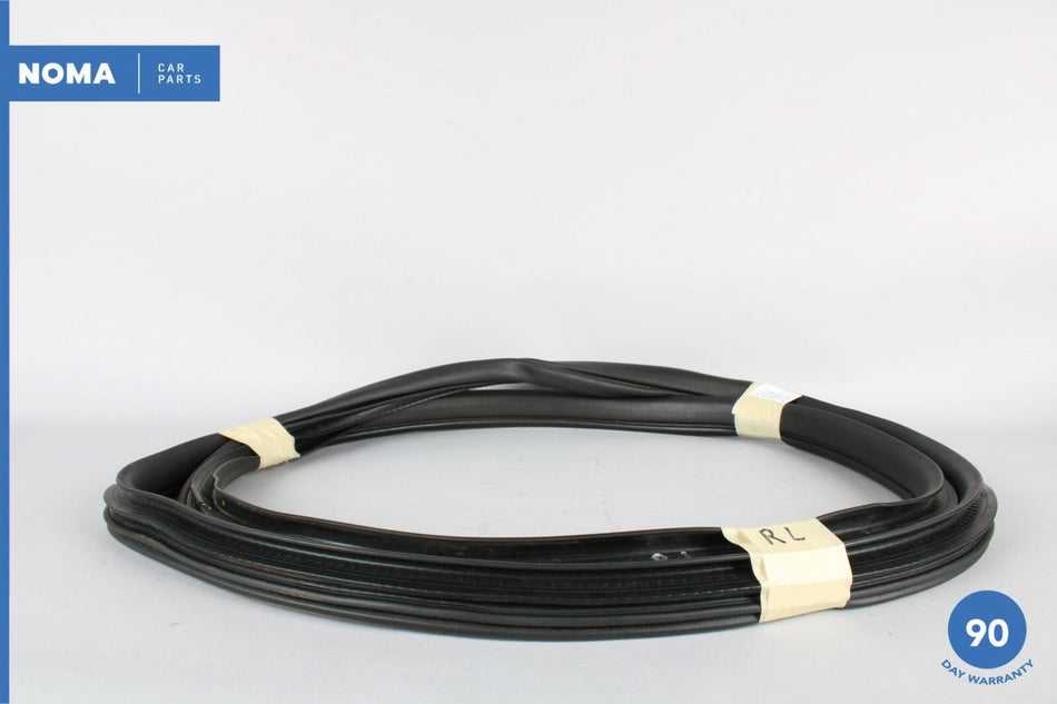 03-08 Jaguar S-Type X202 Rear Left Driver Door Seal Weather Strip XR818113 OEM