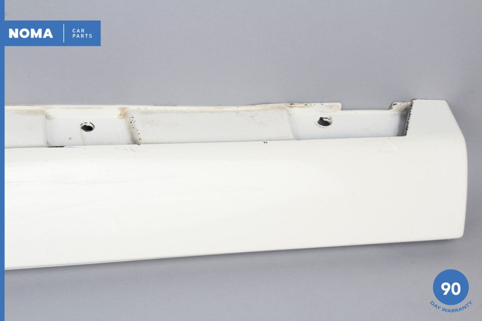 08-09 Jaguar XJ8L X358 LWB Right Passenger Skirt Rocker Molding White NEL OEM