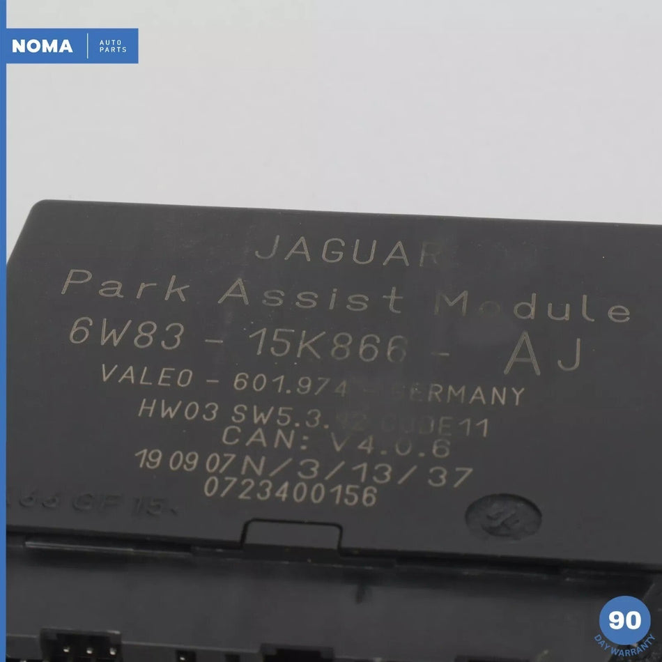 07-12 Jaguar X150 XK XFR Parking Aid Assist Control Module Unit 6W8315K866AD OEM