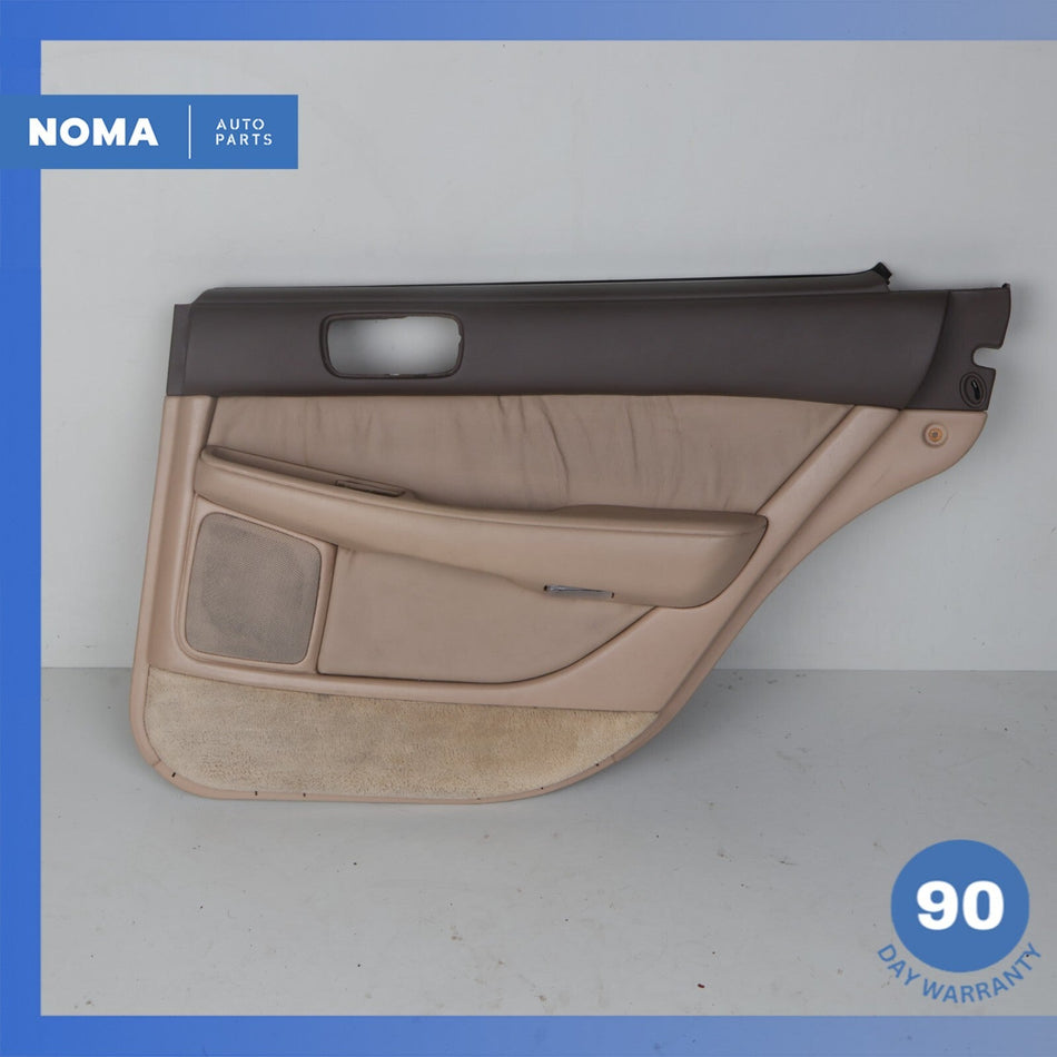 90-94 Lexus UCF10 LS400 Rear Right Passenger Side Interior Door Panel Beige OEM