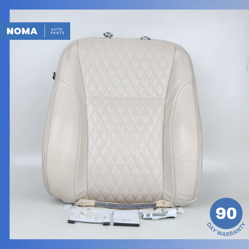14-19 Jaguar X351 XJL XJR Front Right Passenger Top Upper Seat Cushion Beige OEM
