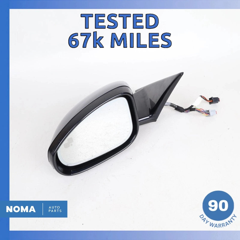 14-24 Jaguar X152 F-Type Left Side Rear View Door Mirror w/ Blind Spot OEM 67k