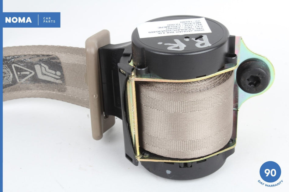 01-06 Jaguar XK8 X100 Convertible Rear Right Side Seat Belt Retractor AEK OEM