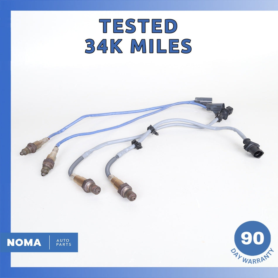 14-24 Jaguar X152 F-Type Upstream Downstream Heated Oxygen Sensor Set OEM 34k