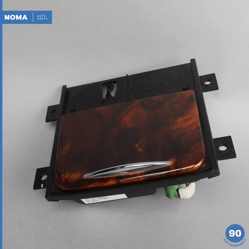 07-15 Jaguar X150 XK Center Console Ash Tray Storage Wood Cover Panel Trim OEM