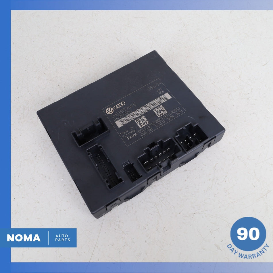 2013 Audi D4 A8 Front Left or Right Side Seat Control Module 4H0959760E OEM