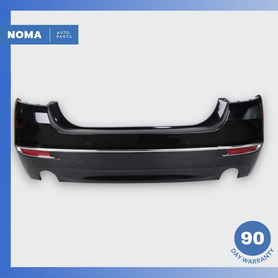 14-16 BMW F10 ActiveHybrid 5 535i 550i Rear Bumper Cover Assembly Black OEM