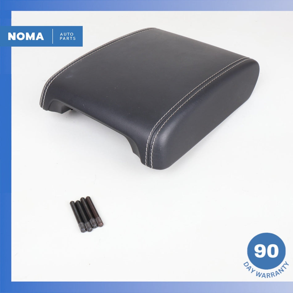 12-13 LR Range Rover Evoque L538 Center Console Armrest Cover Lid Black OEM