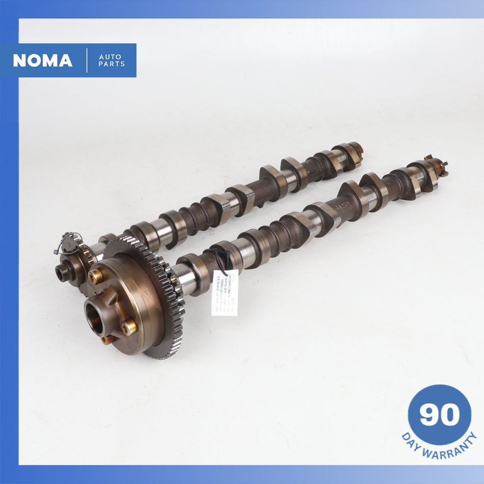 03-10 Jaguar X150 XK XJ8 Engine Right Exhaust & Intake Camshaft Set of 2 OEM