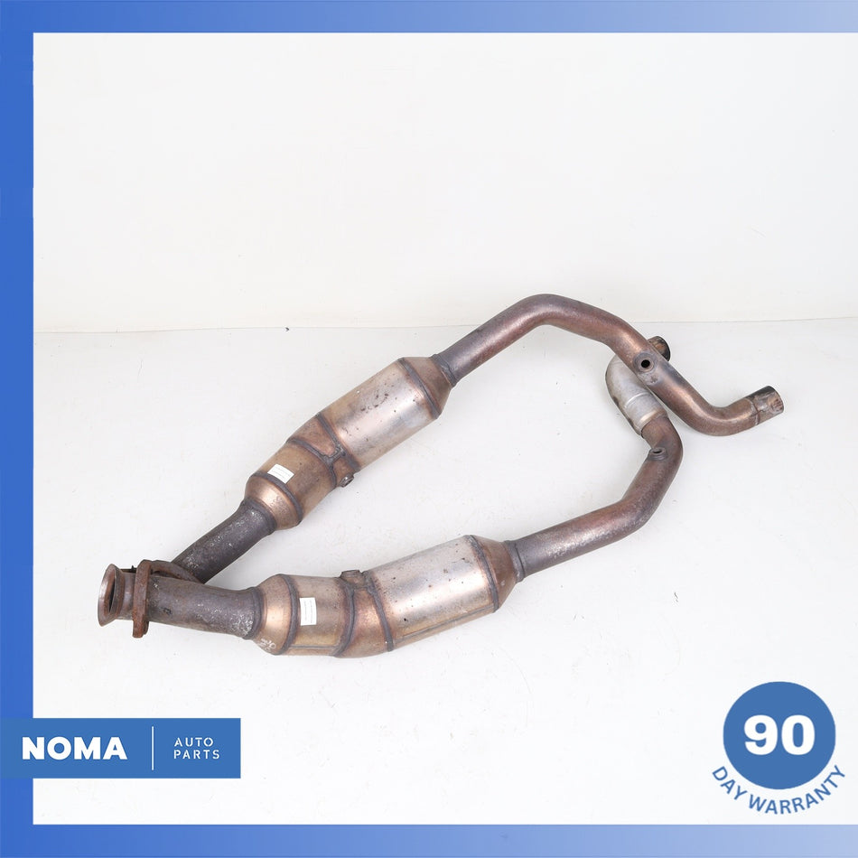 13-20 LR Range Rover Sport L494 L405 5.0L Left & Right Exhaust Downpipe Set OEM