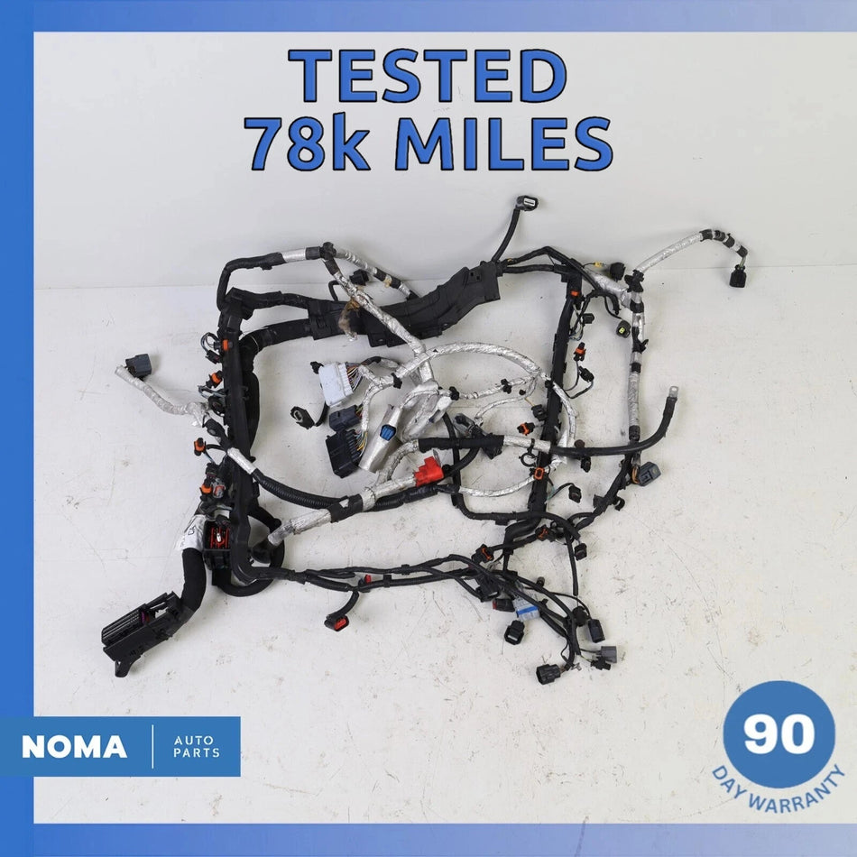 14-17 Range Rover Sport L494 5.0L S/C Engine Motor Wiring Wire Harness OEM 78k